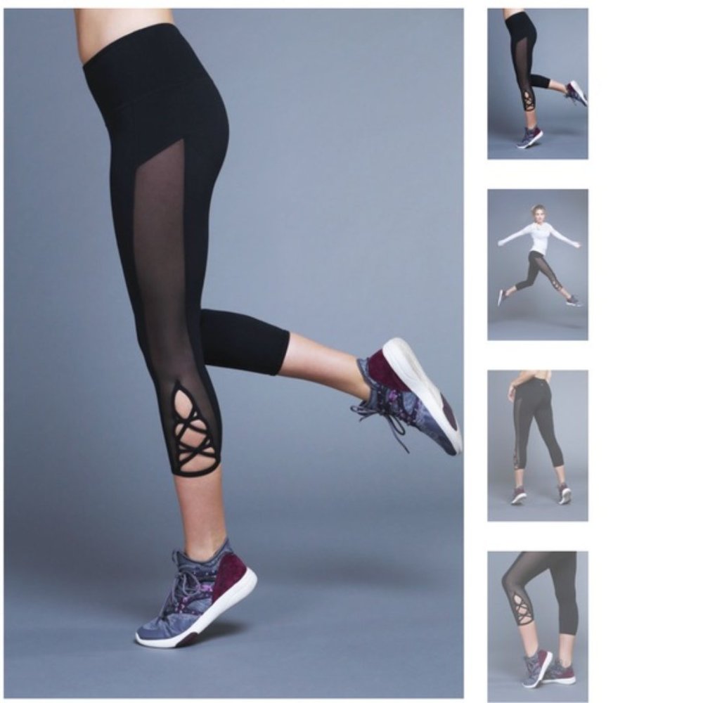 POPFLEX Active Wishing Star Capri in Night Size 6